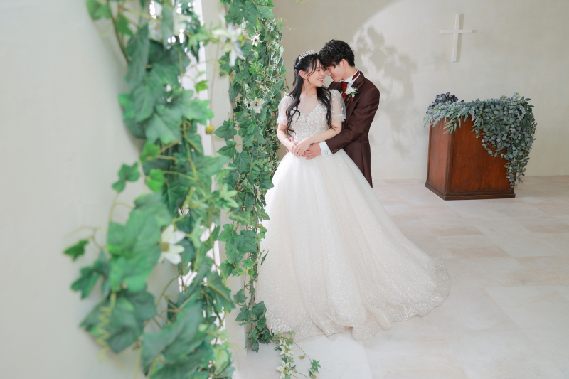 チャペル風スタジオで