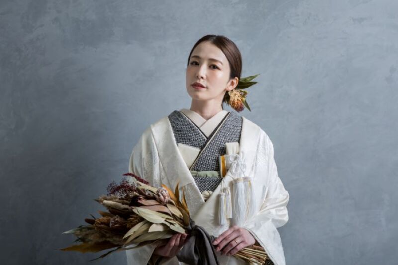 白無垢だって可愛くアレンジ