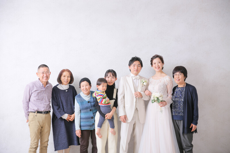 STUDIO 8 名古屋店(スタジオ8)_家族・友人を撮影に呼べる