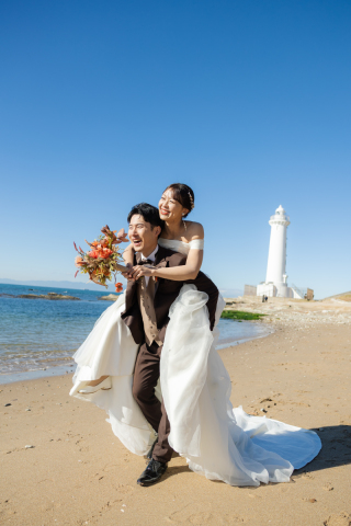 STUDIO 8 名古屋店（スタジオ8）_【洋装】海ロケーション(野間灯台&千鳥ヶ浜)