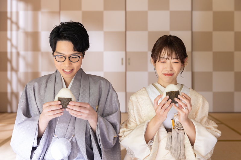 おふたりらしい結婚写真