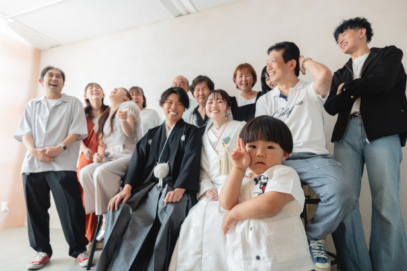 家族写真もだいすきです！