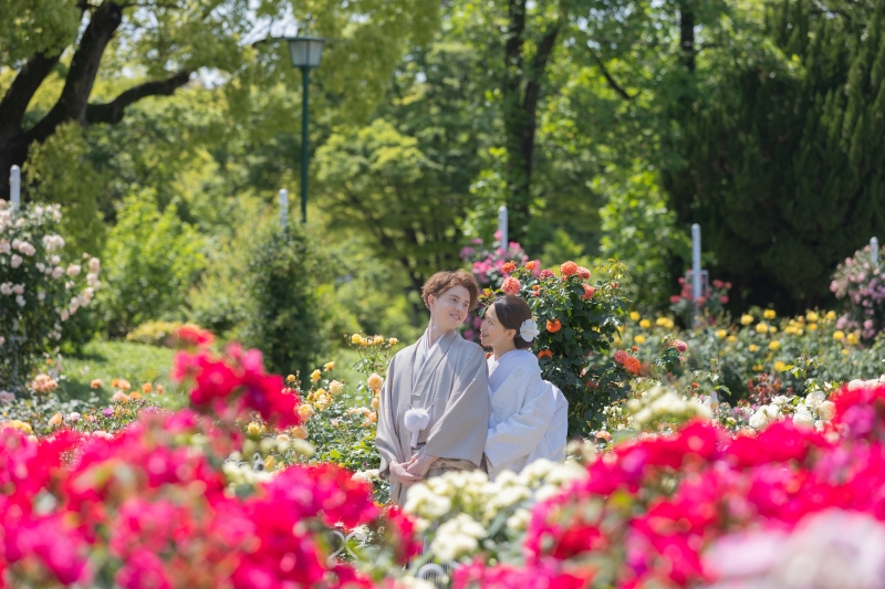 しっかり200カット以上全データ付きプラン◇和装ロケーションプラン