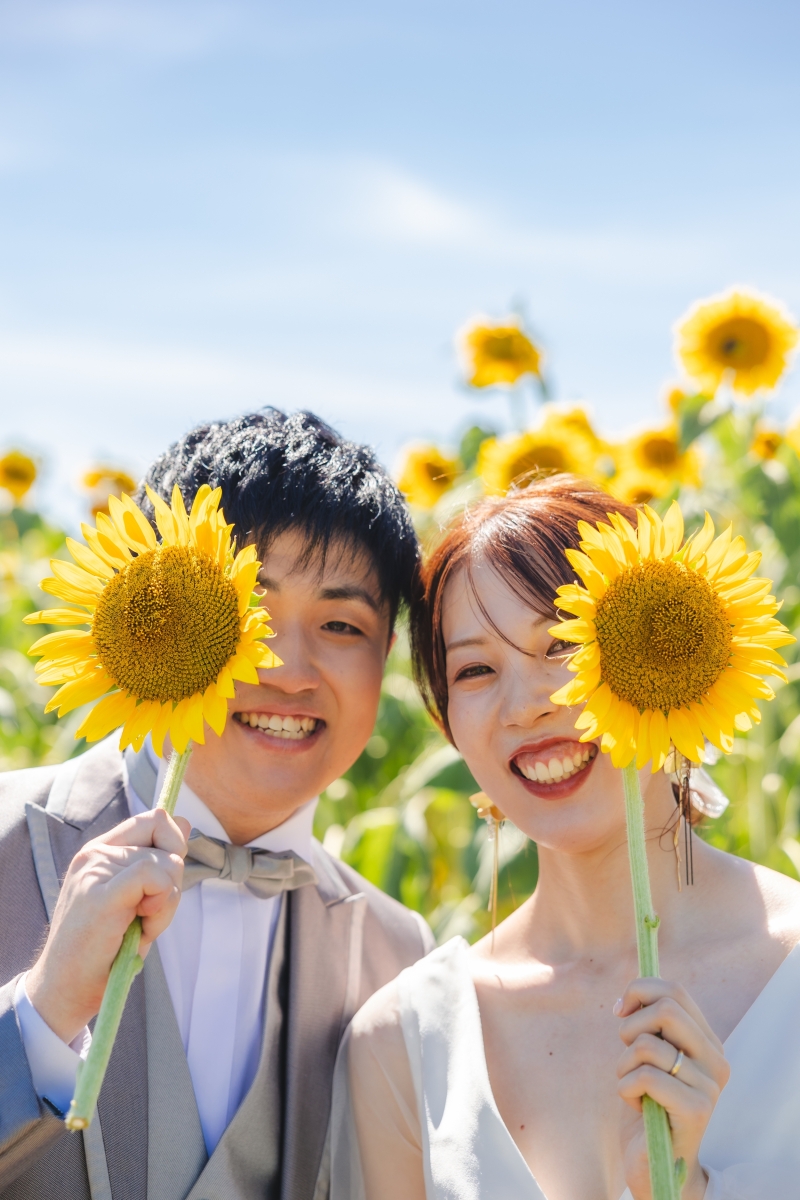 【期間限定！ひまわりとの撮影】花ひろば