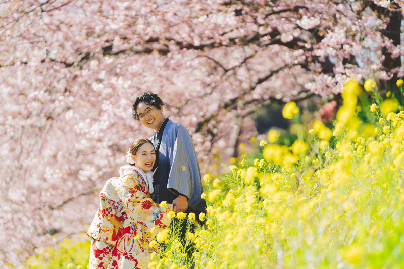 先着20組・伊豆 河津桜和装ロケーション