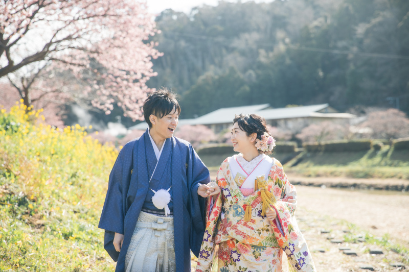 先着20組・伊豆 河津桜和装ロケーション