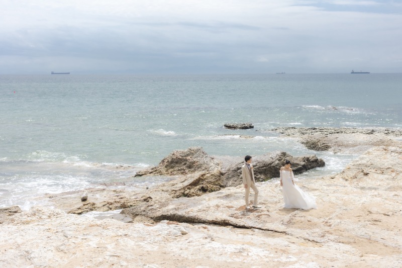 【野間灯台ビーチロケーション】基本料金+全データ/美肌加工付き!