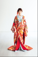 御所庭園飛翔鶴