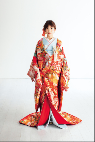 御所庭園飛翔鶴