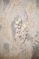 ホワイトフラワーイヤリング