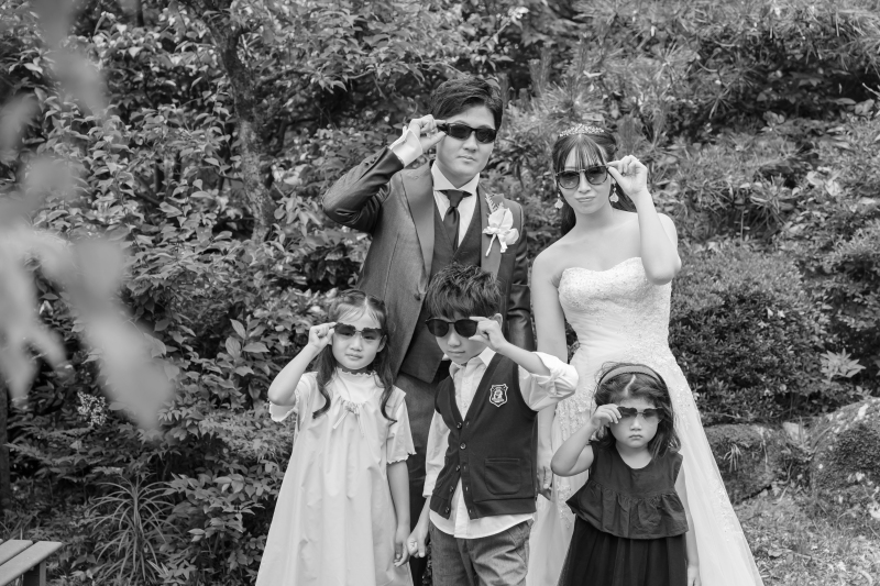 お子様たちとのテーマを決めた1枚