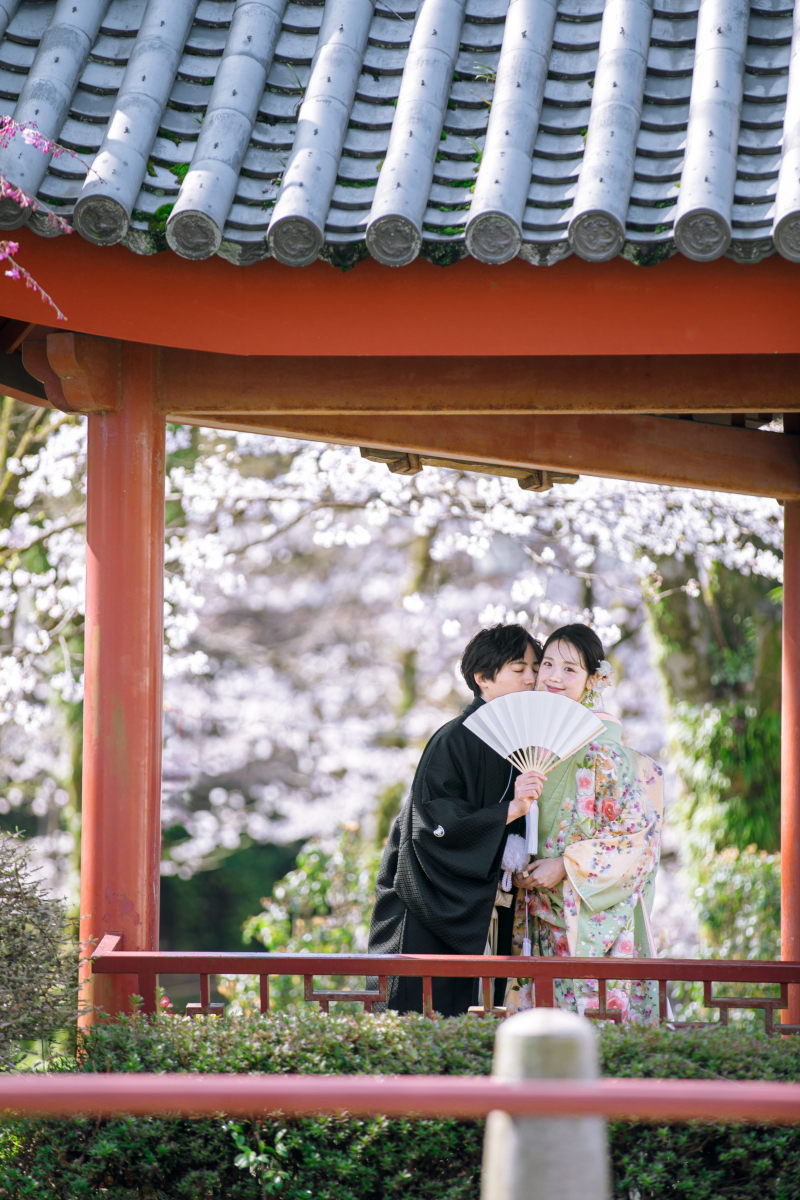 日中友好庭園の桜 