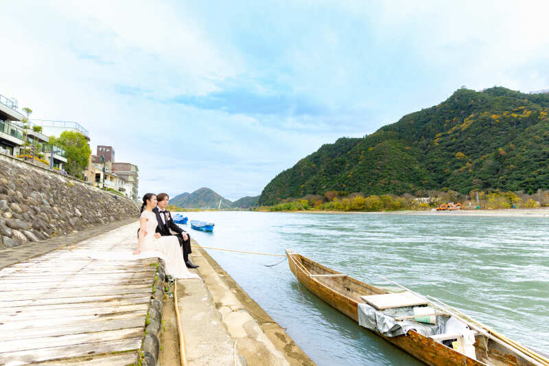 プロムナードでの1枚