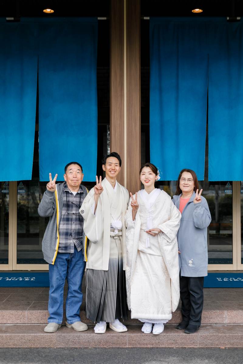 記念に親御様ともお写真を！