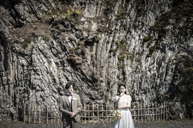 信長公居館跡 滝のある大庭園