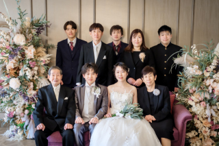 家族と過ごす撮影時間