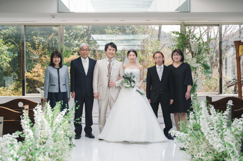 ご家族での記念の1枚