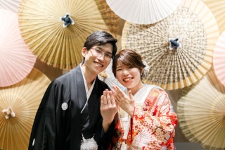 おふたりらしい前撮り撮影