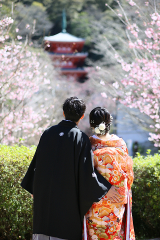 岐阜公園でロケーション撮影