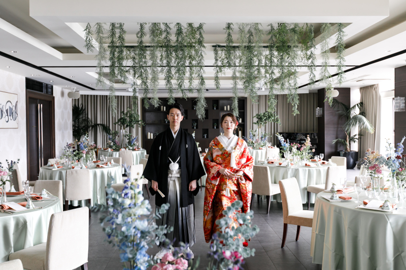 衣裳チェンジをして撮影開始！