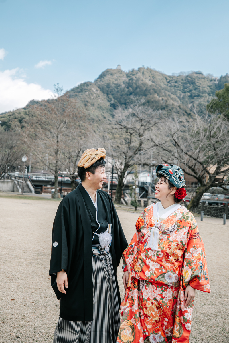 野球好きなおふたりのお茶目な瞬間