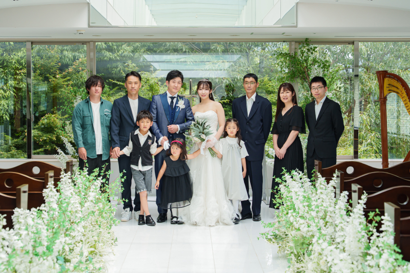 ご家族での集合写真