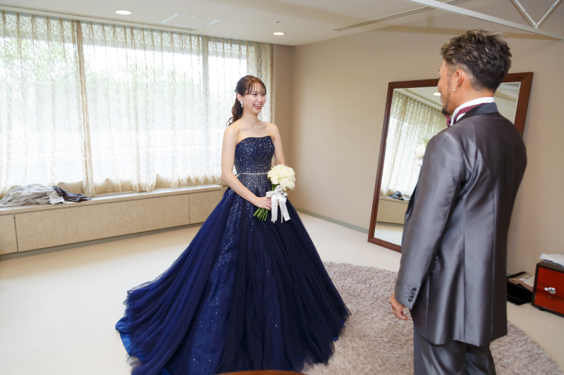 撮影前のファーストミート