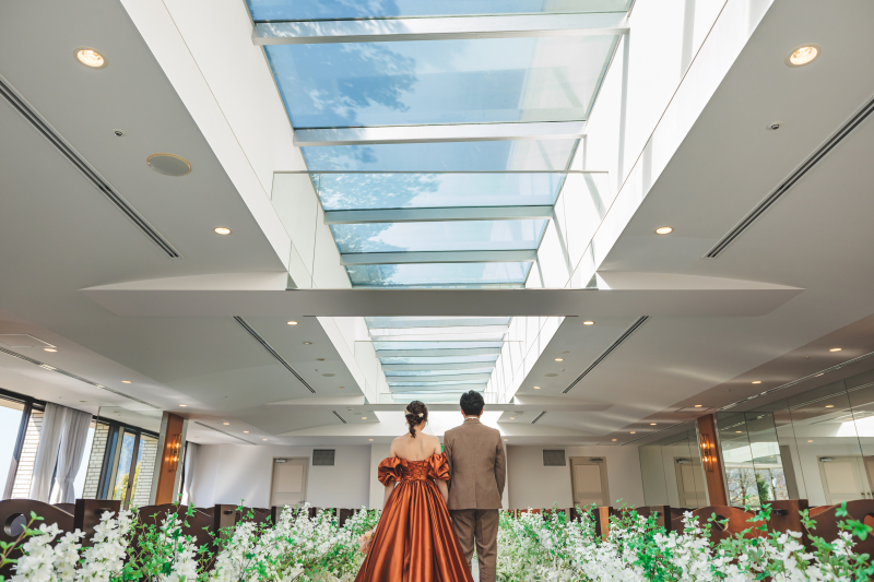 天窓からの空を眺めて