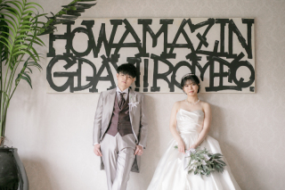 【洋装】フォトブース撮影