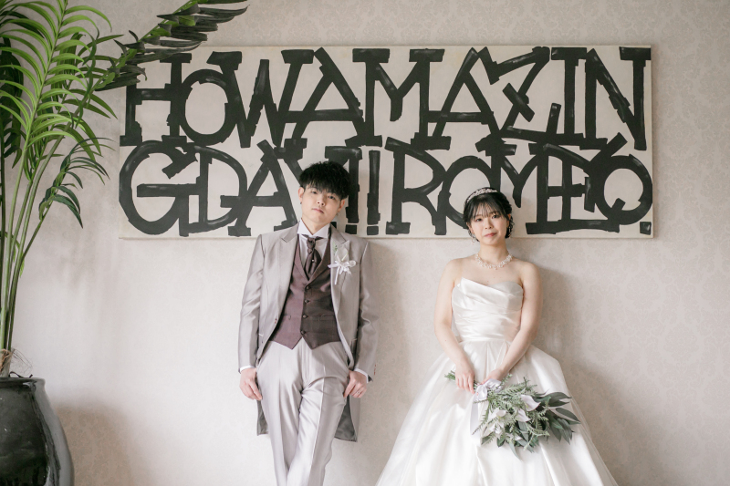 【洋装】フォトブース撮影