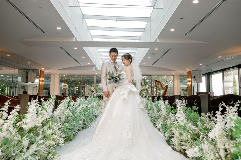 天空のチャペルにてお気に入りの一枚を