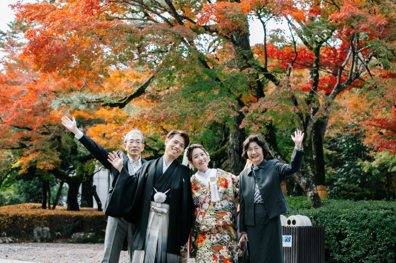 ロケーション撮影でも親御様も一緒に
