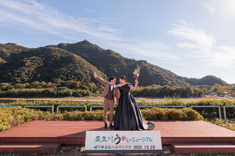 長良川うかいミュージアムでの撮影