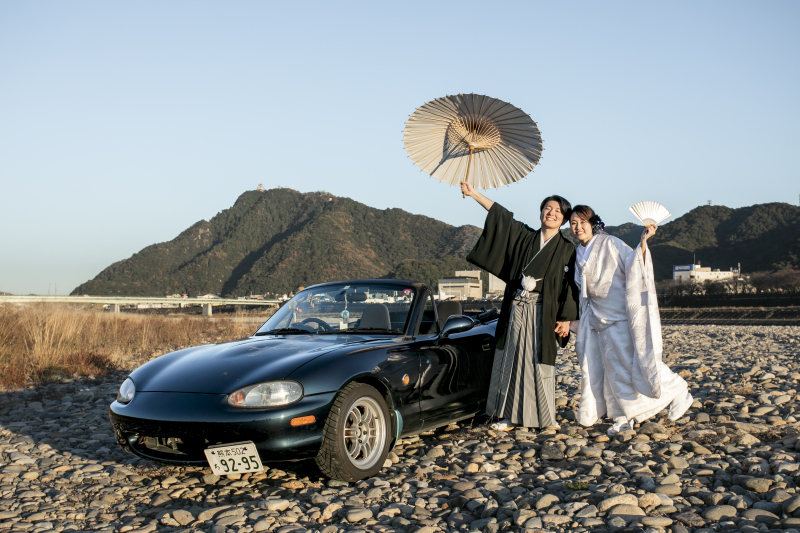 愛車とのベストショット!