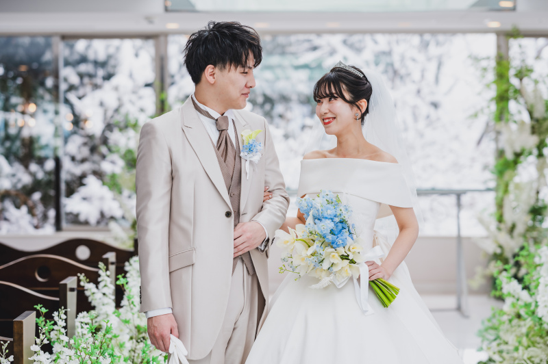 一瞬の白銀の世界