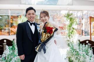 長良川清流ホテルのチャペルにて