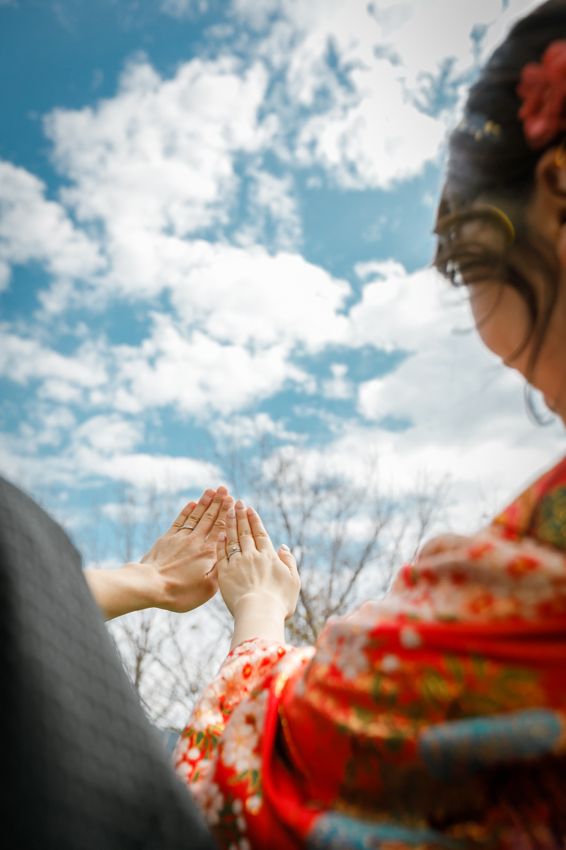 結婚式当日とは違う自分たちを