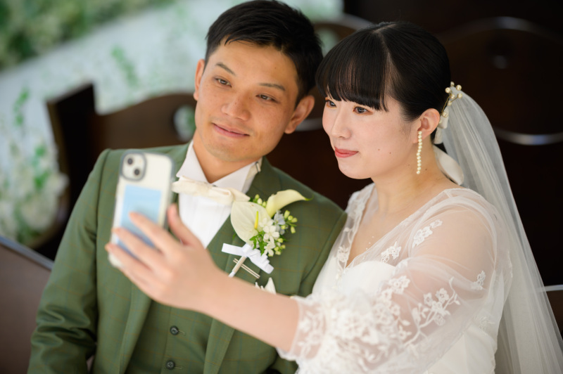 カメラマンでは引き出せない表情を