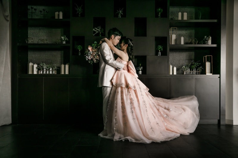 照明を調整して心惹かれる仕上がりに