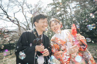 一日でボリュームのある前撮り撮影！