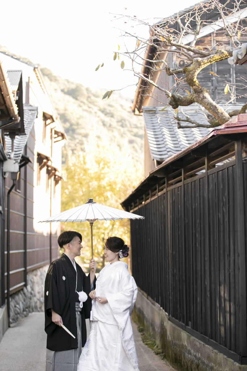 風情を感じる細道