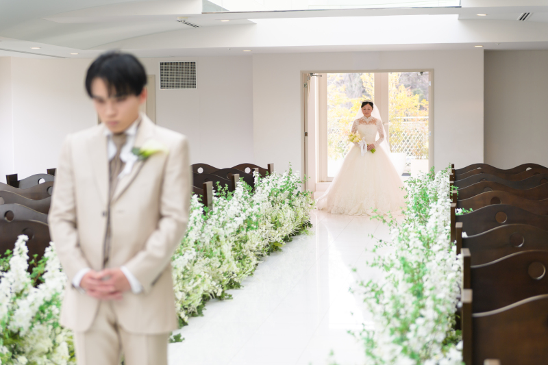 ご新郎新婦様ファーストミートにて