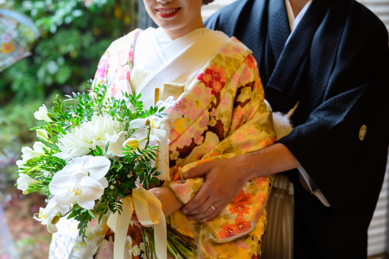 実際の神前式にも着用されているので、品質も安心