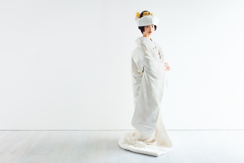 様々なロケーションで絵になる、伝統の花嫁衣裳