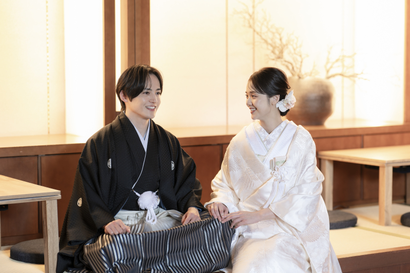 ご結婚式とは異なった衣装を身にまとって
