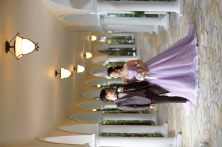 宮殿に迷い込んだかのようなロマンチックな一枚