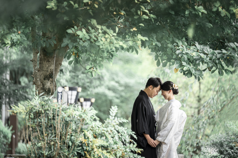 【洋装】緑豊かな【岐阜公園】と昔ながらの街並みが残る【河原町】で撮影する贅沢コース※衣装は洋装です