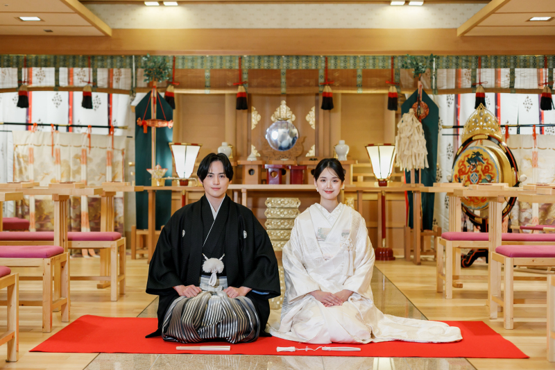 【和装】長良川清流ホテルの館内と神聖な館内神殿での撮影【館内スタジオ＋神殿撮影コース】