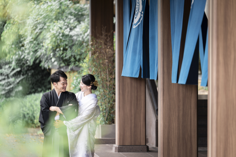 【和装】清流長良川と共に撮影ができるフォトスポット【長良川プロムナード】と【館内】撮影の欲張りコース