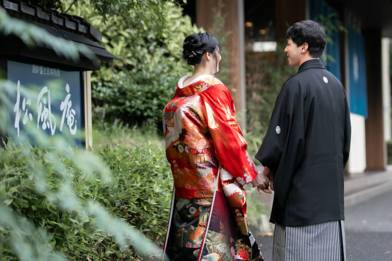 【和装】長良川清流ホテルの広い館内で遊び心のある撮影体験を【館内スタジオ＋館内庭園撮影コース】